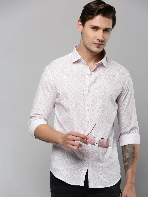 Plus Size Men's Plaid Flannel Casual Shirts in Earth Tones for a Cozy Fall OutfitMen White Printed Casual Shirt Plus Size Men's Plaid Flannel Casual Shirts in Earth Tones for a Cozy Fall OutfitMen White Printed Casual Shirt