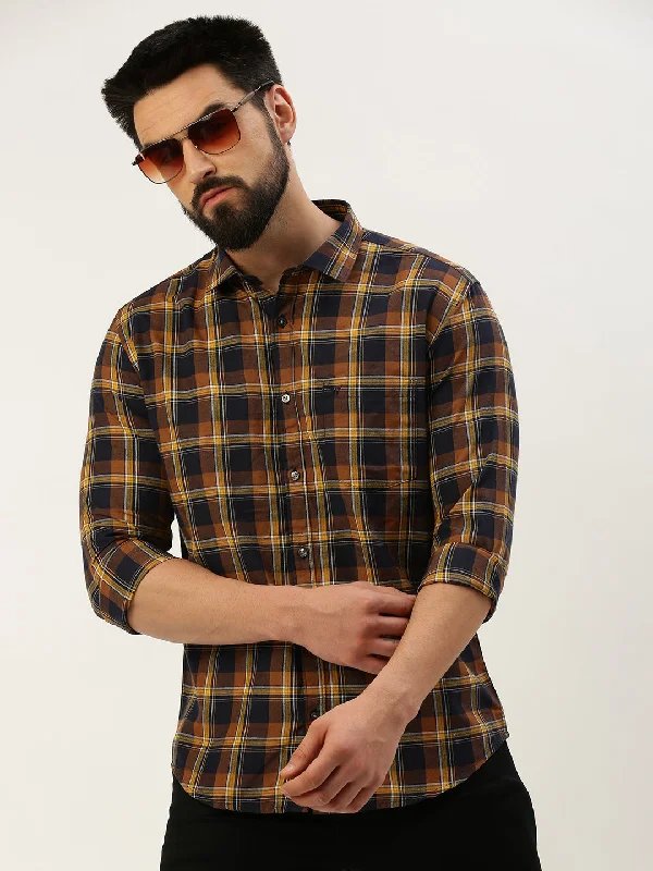 Men's Long - Line Oversized Casual Shirts in Dark Gray for a Relaxed and Modern LookMen Navy Checked Casual Shirt Men's Long - Line Oversized Casual Shirts in Dark Gray for a Relaxed and Modern LookMen Navy Checked Casual Shirt