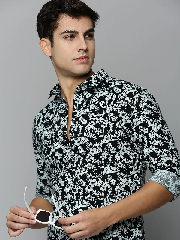 Men's Short - Sleeve Linen Casual Shirts in Light Khaki for a Breathable Summer OptionMen Black Printed Casual Shirt Men's Short - Sleeve Linen Casual Shirts in Light Khaki for a Breathable Summer OptionMen Black Printed Casual Shirt