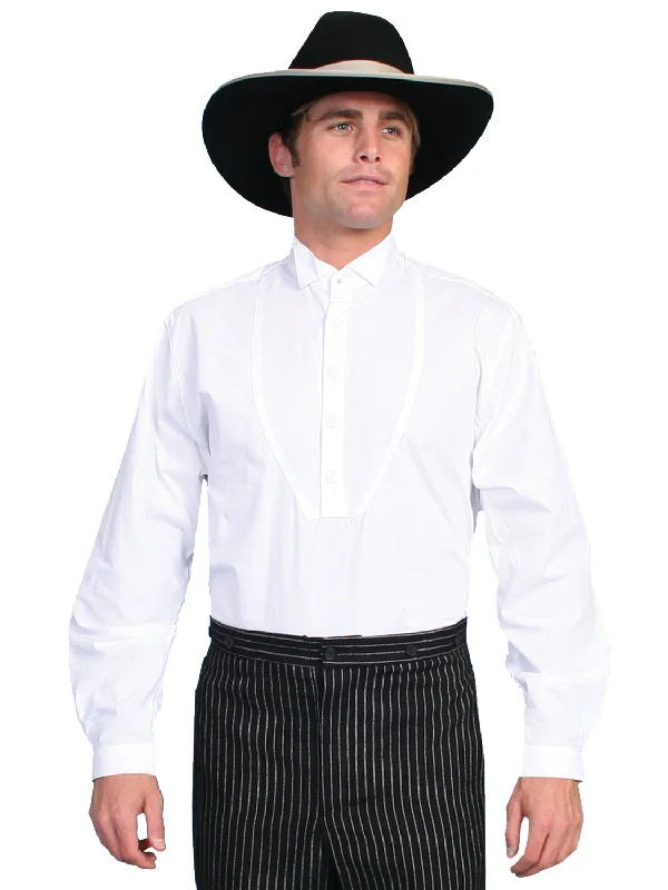 Men's Two - Tone Contrast Panel Casual Shirts in White and Navy for a Stylish and Eye - Catching DesignScully Rangewear Mens White 100% Cotton L/S Big Banker Western Shirt Men's Two - Tone Contrast Panel Casual Shirts in White and Navy for a Stylish and Eye - Catching DesignScully Rangewear Mens White 100% Cotton L/S Big Banker Western Shirt