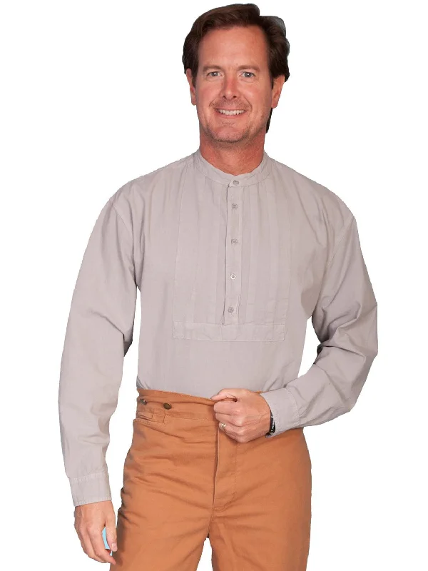 Men's Distressed Denim Casual Shirts with Frayed Edges for a Trendy and Rugged LookScully Rangewear Mens Light Grey 100% Cotton L/S Big Townfolk Western Shirt Men's Distressed Denim Casual Shirts with Frayed Edges for a Trendy and Rugged LookScully Rangewear Mens Light Grey 100% Cotton L/S Big Townfolk Western Shirt