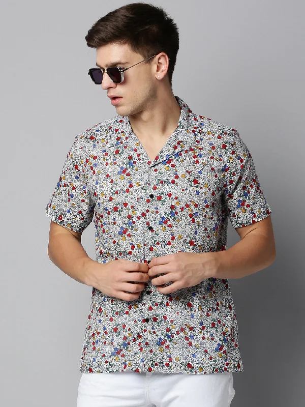 Men's Organic Cotton Casual Shirts with a Soft Handfeel for Everyday ComfortMen Multi Printed Casual Shirt Men's Organic Cotton Casual Shirts with a Soft Handfeel for Everyday ComfortMen Multi Printed Casual Shirt