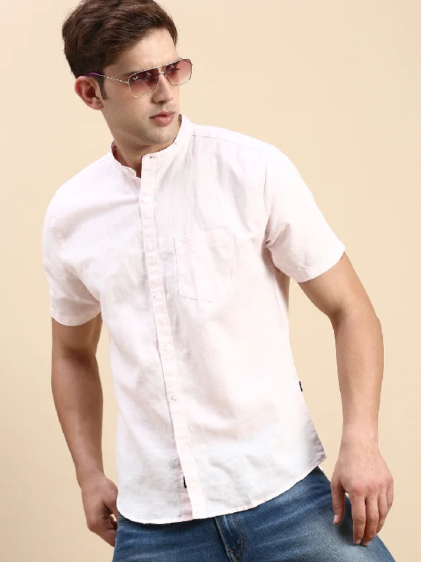 Men's Long - Line Oversized Casual Shirts in Dark Gray for a Relaxed and Modern LookMen Pink Solid Casual Shirt Men's Long - Line Oversized Casual Shirts in Dark Gray for a Relaxed and Modern LookMen Pink Solid Casual Shirt