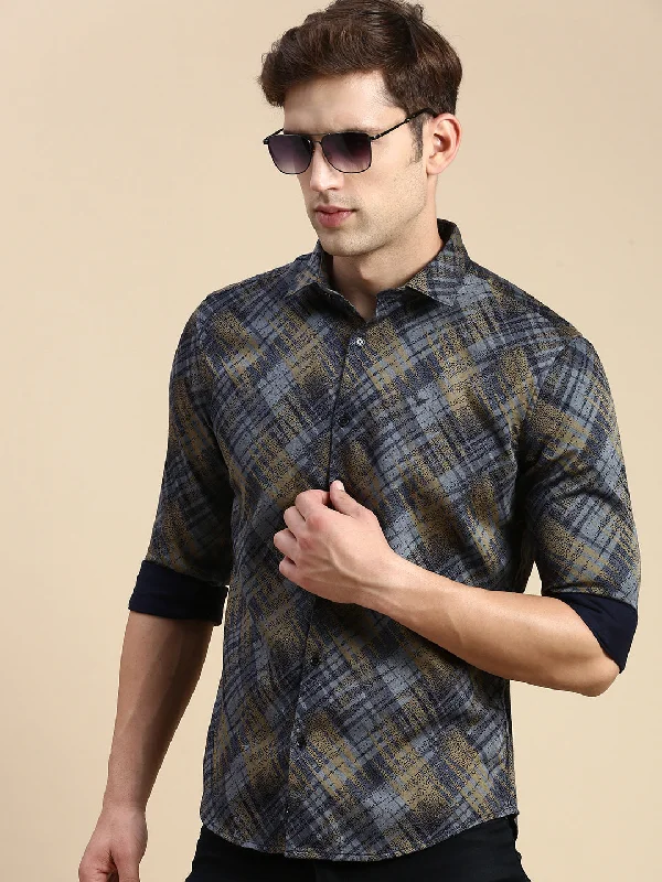 Men's Organic Cotton Casual Shirts with a Soft Handfeel for Everyday ComfortMen Multi Printed Casual Shirt Men's Organic Cotton Casual Shirts with a Soft Handfeel for Everyday ComfortMen Multi Printed Casual Shirt