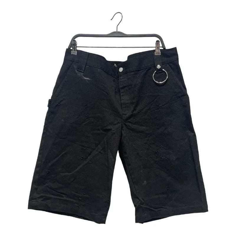 Men's elastic waistband lounge shorts for lazy weekends at homeGIVENCHY/Shorts/54/Black/Cotton/BM5024101R Men's elastic waistband lounge shorts for lazy weekends at homeGIVENCHY/Shorts/54/Black/Cotton/BM5024101R