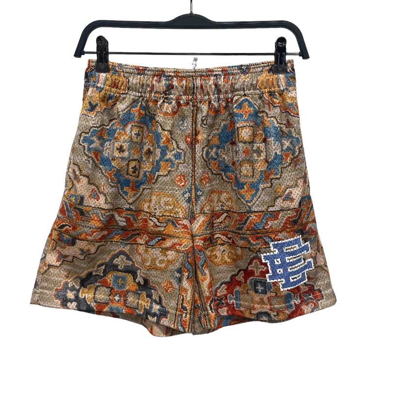 Men's side - stripe track shorts for a sporty running lookEric Emanuel/Shorts/S/Polyester/MLT/All Over Print/RUG 6 Men's side - stripe track shorts for a sporty running lookEric Emanuel/Shorts/S/Polyester/MLT/All Over Print/RUG 6