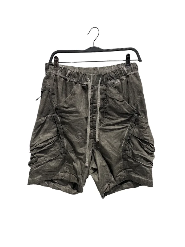 Men's distressed cotton shorts for a bohemian - inspired stylejacov grey /Shorts/2/Cotton/SLV/All Over Print/object dyed Men's distressed cotton shorts for a bohemian - inspired stylejacov grey /Shorts/2/Cotton/SLV/All Over Print/object dyed