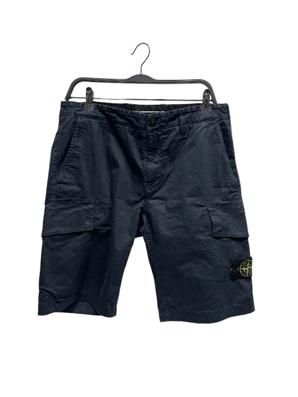 Men's pastel - colored cotton shorts for a spring - friendly outfitSTONE ISLAND/Shorts/32/Cotton/NVY/Type SL Cargo Short Men's pastel - colored cotton shorts for a spring - friendly outfitSTONE ISLAND/Shorts/32/Cotton/NVY/Type SL Cargo Short