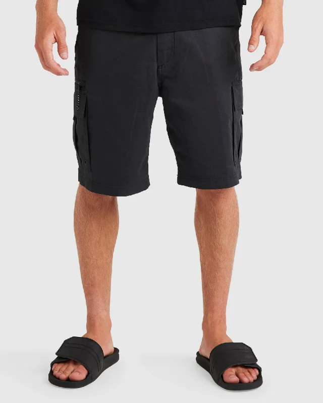 Men's high - waisted swim shorts with UPF protection for beach vacationsMens Maldive Atoll Cargo Shorts Men's high - waisted swim shorts with UPF protection for beach vacationsMens Maldive Atoll Cargo Shorts