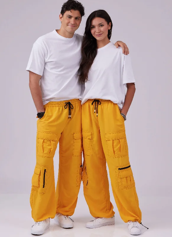 Men's breathable cotton athletic shorts for intense workoutsMcCalls His & Hers Shorts & Trousers M8458 Men's breathable cotton athletic shorts for intense workoutsMcCalls His & Hers Shorts & Trousers M8458