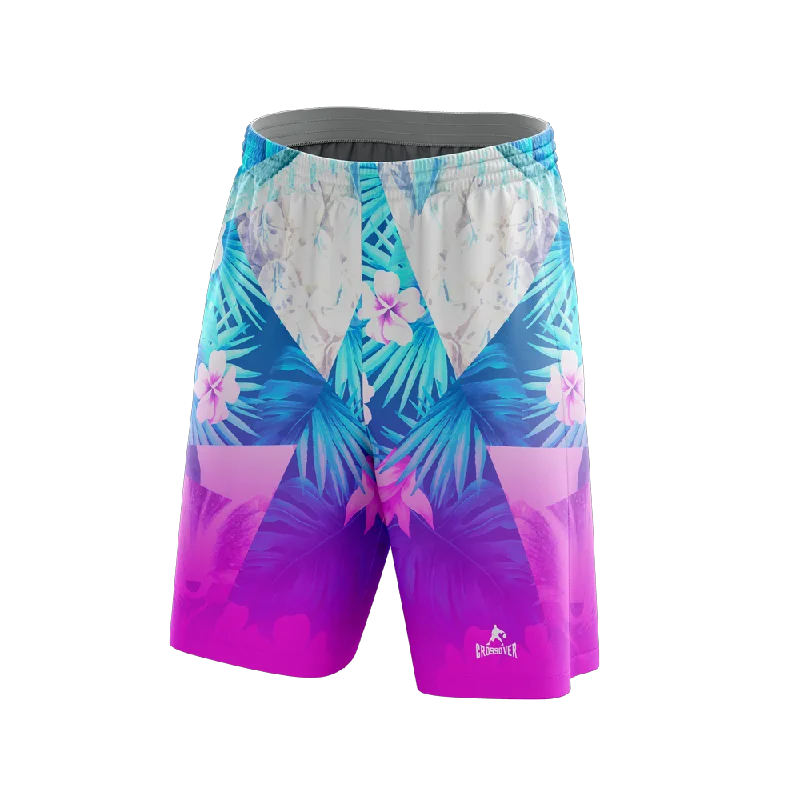 Men's drawstring casual linen shorts for a laid - back summer lookTropicana, Shorts