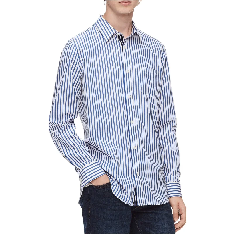 Plus Size Men's Plaid Flannel Casual Shirts in Earth Tones for a Cozy Fall OutfitCalvin Klein Mens Striped Button Up Shirt, Blue, XX-Large Plus Size Men's Plaid Flannel Casual Shirts in Earth Tones for a Cozy Fall OutfitCalvin Klein Mens Striped Button Up Shirt, Blue, XX-Large