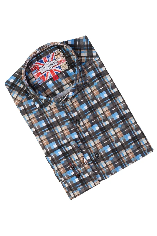 Men's Linen Blend Casual Shirts with Roll - Up Sleeves for a Summer Beach LookLong Sleeve Sport Shirt 8898 Men's Linen Blend Casual Shirts with Roll - Up Sleeves for a Summer Beach LookLong Sleeve Sport Shirt 8898