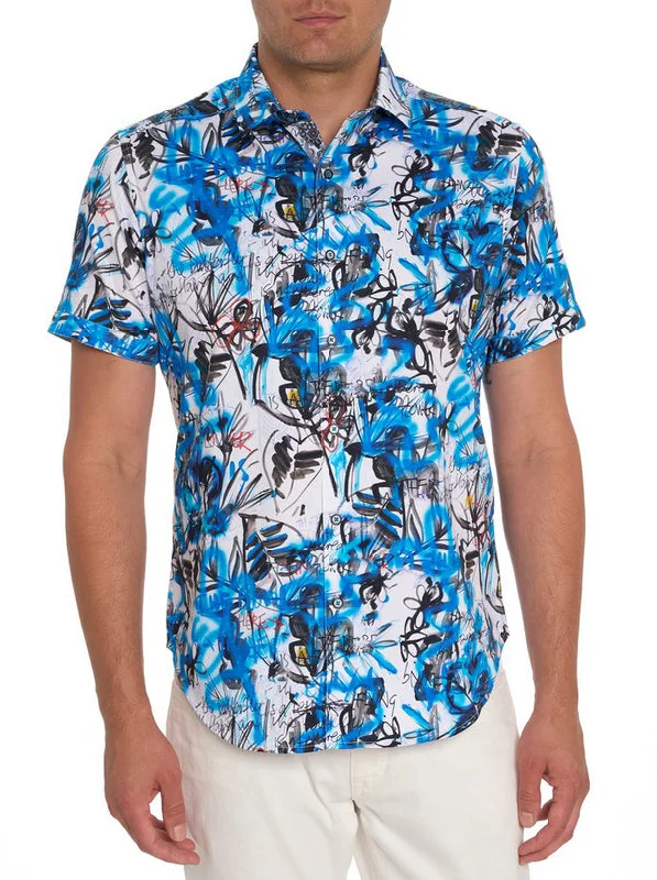 Men's Moisture - Wicking Performance Fabric Casual Shirts for Outdoor ActivitiesSPICOLI SHORT SLEEVE BUTTON DOWN SHIRT Men's Moisture - Wicking Performance Fabric Casual Shirts for Outdoor ActivitiesSPICOLI SHORT SLEEVE BUTTON DOWN SHIRT