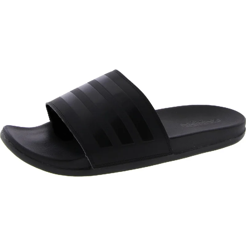 Men's sandals in a neutral color like black or brownAdidas Mens Slip On Open Toe Slide Sandals Men's sandals in a neutral color like black or brownAdidas Mens Slip On Open Toe Slide Sandals