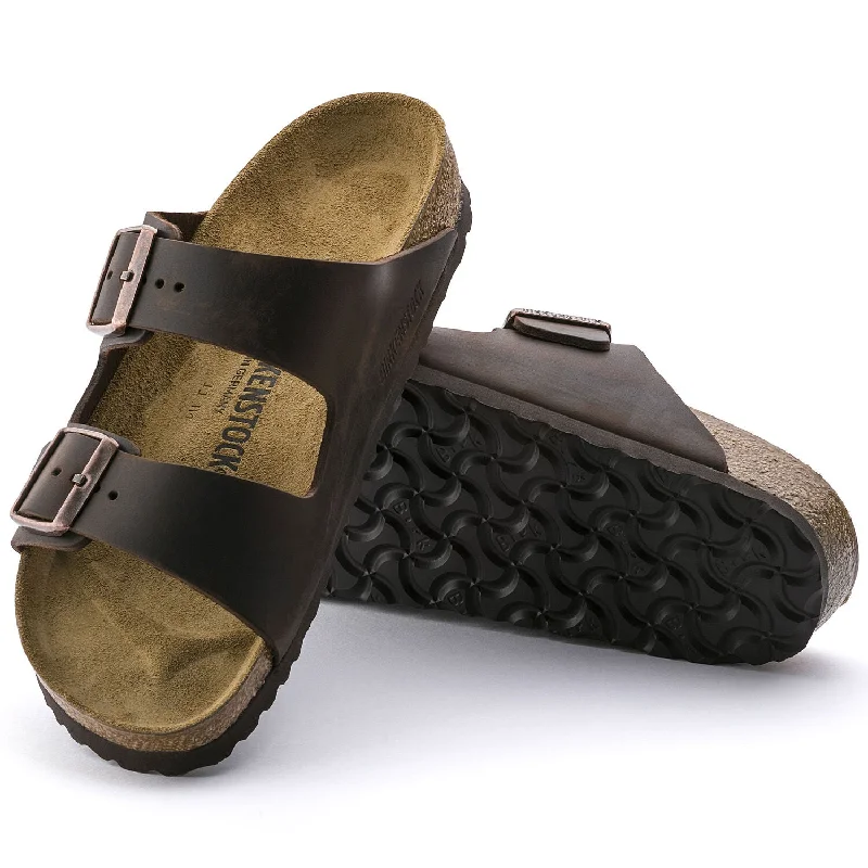 Men's sandals with a toe post designBirkenstock - Arizona Oiled Leather Habana 0052531 Men's sandals with a toe post designBirkenstock - Arizona Oiled Leather Habana 0052531