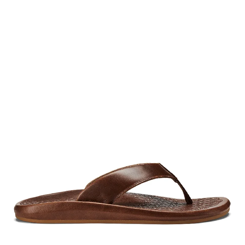 Men's sandals with a decorative buckle or charmMEN'S ILIKAI