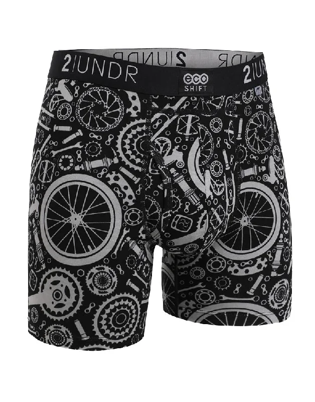 Men's boxer briefs with a durable fabric blend2UNDR Eco Shift Boxer Brief Print 2U22BB Men's boxer briefs with a durable fabric blend2UNDR Eco Shift Boxer Brief Print 2U22BB