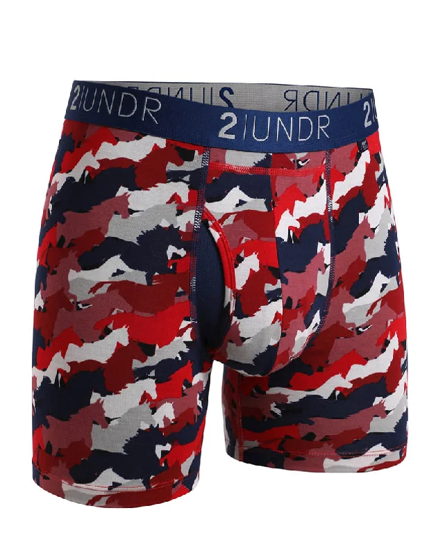 Men's boxer briefs with a form - fitting design​2UNDR Swing Shift Boxer Brief 2U01BB