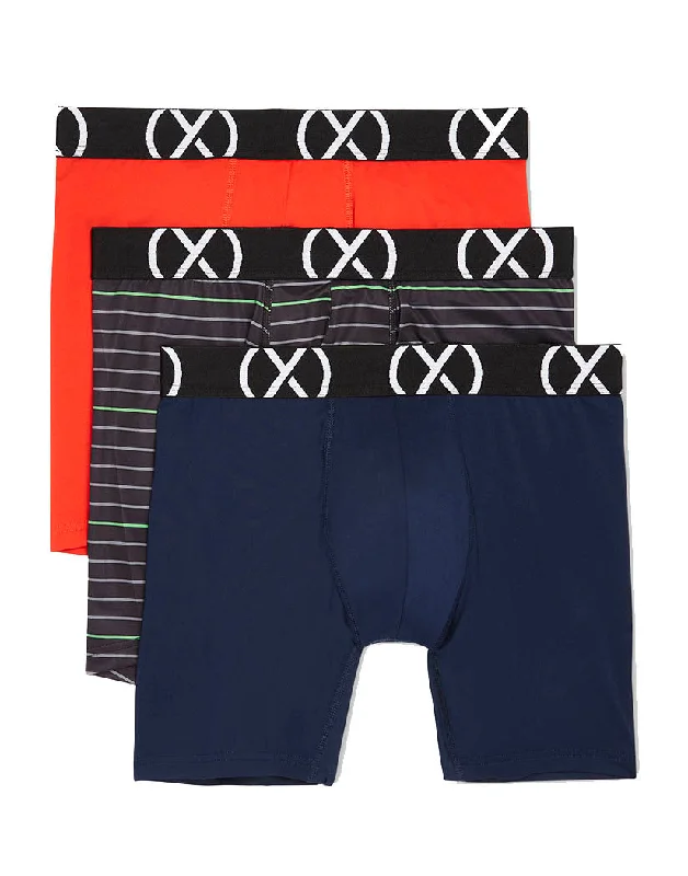 Fiery Red/Stripe/Varsity Navy
