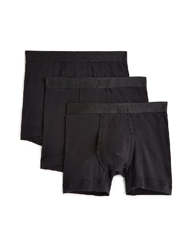 Men's boxer briefs with a durable fabric blend2xist 3-Pack Pima Cotton Contour Pouch Boxer Brief 50104 Men's boxer briefs with a durable fabric blend2xist 3-Pack Pima Cotton Contour Pouch Boxer Brief 50104