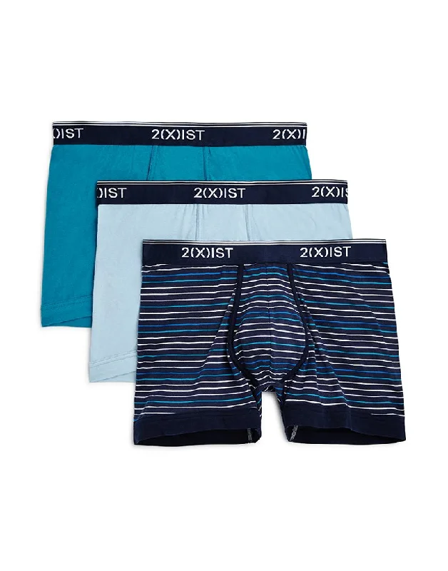 Thin Stripe-Navy/Caribbean Sea/Dream Blue