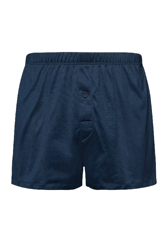 Men's boxer briefs with a moisture - regulating fabricCotton Sporty Knit Boxer With Button Fly | Midnight Sky 73505-2644 Men's boxer briefs with a moisture - regulating fabricCotton Sporty Knit Boxer With Button Fly | Midnight Sky 73505-2644