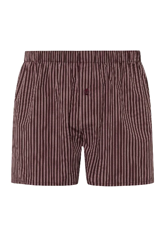 Men's boxer briefs with a fly - front closureFancy Woven Boxer | Dark Wine Stripe 74013-2863 Men's boxer briefs with a fly - front closureFancy Woven Boxer | Dark Wine Stripe 74013-2863