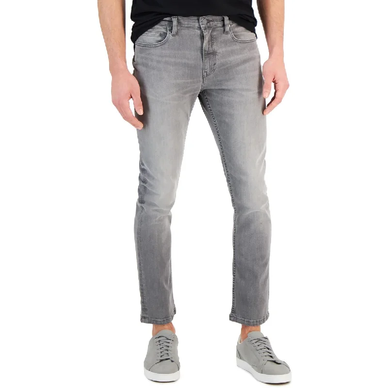 Alfani Mens Flat Front Classic Fit Skinny Jeans