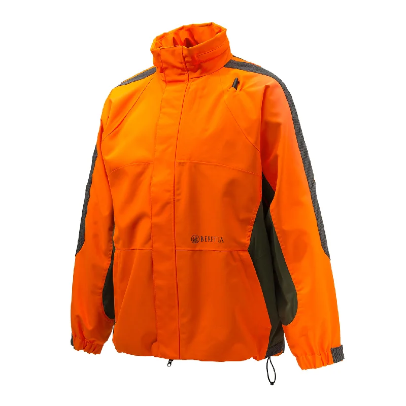 Plus - size men jackets with adjustable drawstrings for a comfortable fitBeretta Active Hunt Evo Jacket Green / Orange Plus - size men jackets with adjustable drawstrings for a comfortable fitBeretta Active Hunt Evo Jacket Green / Orange