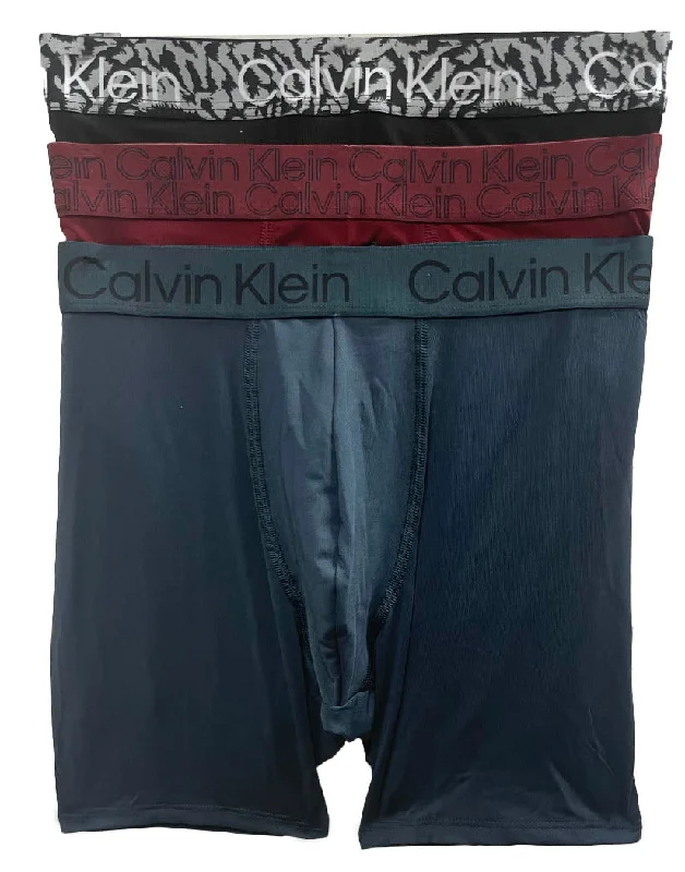 Men's boxer briefs with a high - stretch fabricCalvin Klein Printed Waistband Micro Boxer Brief Variety NP2470O Men's boxer briefs with a high - stretch fabricCalvin Klein Printed Waistband Micro Boxer Brief Variety NP2470O