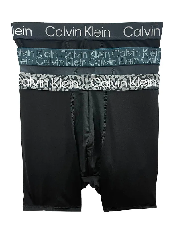 Men's boxer briefs with a four - way stretch fabricCalvin Klein Printed WB Micro Boxer Brief Variety NP2470O Men's boxer briefs with a four - way stretch fabricCalvin Klein Printed WB Micro Boxer Brief Variety NP2470O