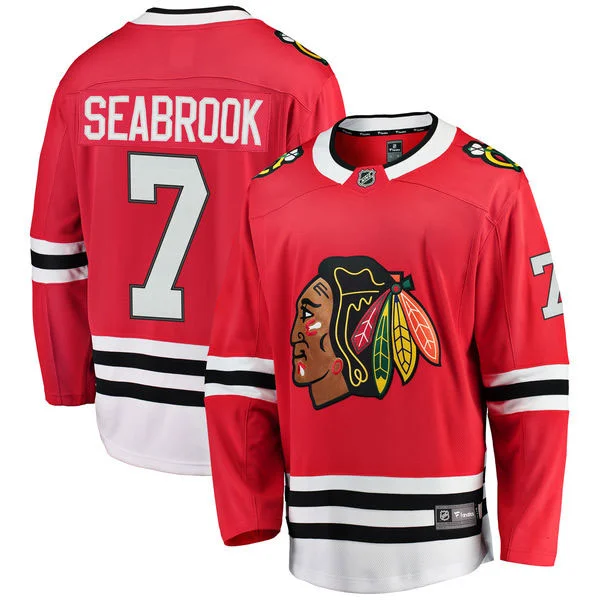 Men's NBA Authentic Team Jerseys in Official Team Colors for True Basketball FansChicago Blackhawks Brent Seabrook Home Breakaway Jersey w/ Authentic Lettering Men's NBA Authentic Team Jerseys in Official Team Colors for True Basketball FansChicago Blackhawks Brent Seabrook Home Breakaway Jersey w/ Authentic Lettering