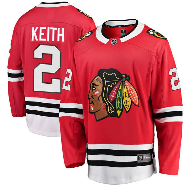 Men's Breathable Polyester Running Jerseys in Bright Neon Colors for High - Visibility WorkoutsChicago Blackhawks Duncan Keith Home Breakaway Jersey w/ Authentic Lettering Men's Breathable Polyester Running Jerseys in Bright Neon Colors for High - Visibility WorkoutsChicago Blackhawks Duncan Keith Home Breakaway Jersey w/ Authentic Lettering