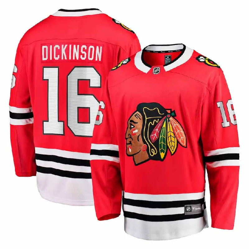 Men's Cycling Jerseys with Reflective Stripes for Safe and Stylish Rides at NightChicago Blackhawks Jason Dickinson Home Breakaway Jersey w/ Authentic Lettering Men's Cycling Jerseys with Reflective Stripes for Safe and Stylish Rides at NightChicago Blackhawks Jason Dickinson Home Breakaway Jersey w/ Authentic Lettering