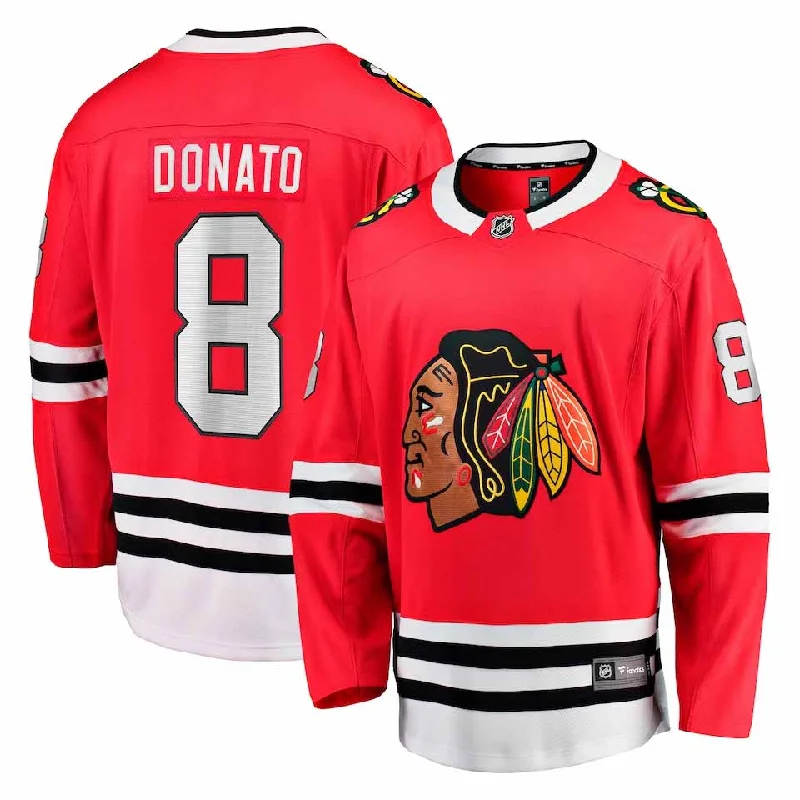 Men's Retro Soccer Jerseys of Famous Clubs from the 90s for Nostalgic Football EnthusiastsChicago Blackhawks Ryan Donato Home Breakaway Jersey w/ Authentic Lettering Men's Retro Soccer Jerseys of Famous Clubs from the 90s for Nostalgic Football EnthusiastsChicago Blackhawks Ryan Donato Home Breakaway Jersey w/ Authentic Lettering