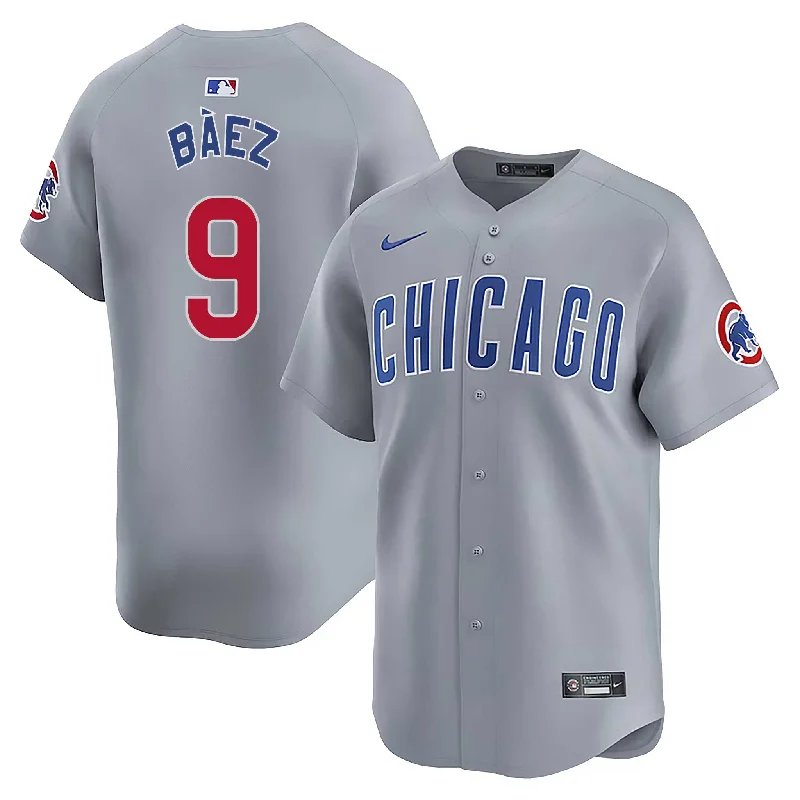 Men's Replica Hockey Jerseys of Star Players for Devoted Ice Hockey SupportersChicago Cubs Javier Baez Nike Road Vapor Limited Jersey W/ Authentic Lettering Men's Replica Hockey Jerseys of Star Players for Devoted Ice Hockey SupportersChicago Cubs Javier Baez Nike Road Vapor Limited Jersey W/ Authentic Lettering