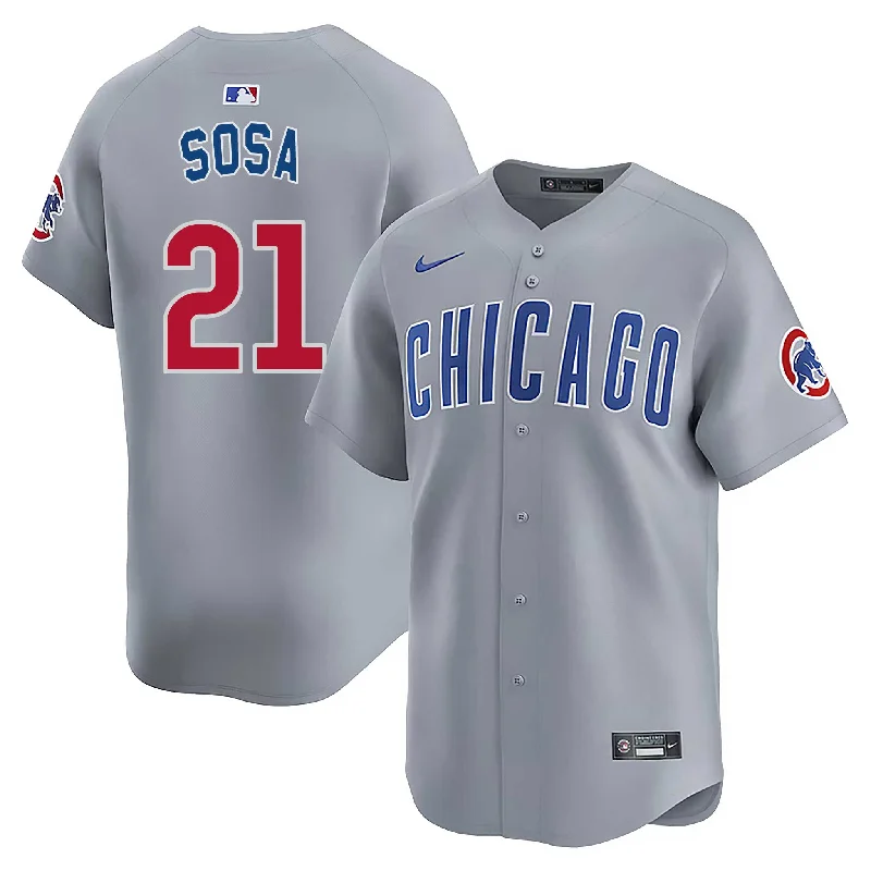 Men's Moisture - Wicking Golf Jerseys with UV Protection for Comfortable Rounds on the CourseChicago Cubs Sammy Sosa Nike Road Vapor Limited Jersey With Authentic Lettering Men's Moisture - Wicking Golf Jerseys with UV Protection for Comfortable Rounds on the CourseChicago Cubs Sammy Sosa Nike Road Vapor Limited Jersey With Authentic Lettering