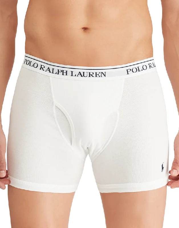 Men's boxer briefs with a seamless waistbandPolo Ralph Lauren 3-Pack Classic Fit Boxer Brief With Wicking NCBBP3 Men's boxer briefs with a seamless waistbandPolo Ralph Lauren 3-Pack Classic Fit Boxer Brief With Wicking NCBBP3