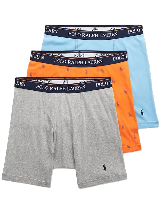 Andover Heather/ Resort Orange with Heritage Royal/Sutton Blue