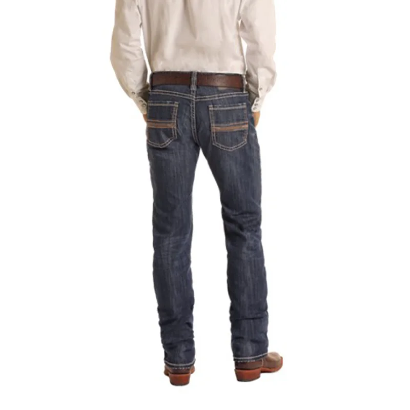 Men's Low - Rise Jeans in a Light Wash for a Casual and Youthful LookRock & Roll Men's Revolver Jeans Men's Low - Rise Jeans in a Light Wash for a Casual and Youthful LookRock & Roll Men's Revolver Jeans