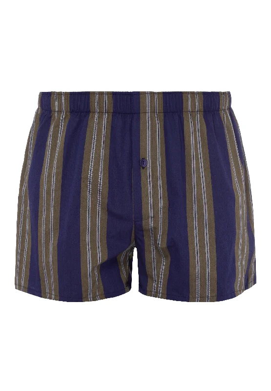 Men's boxer briefs with a stretch - woven fabricFancy Woven Boxer | Artichoke Stripe 73007-2031 Men's boxer briefs with a stretch - woven fabricFancy Woven Boxer | Artichoke Stripe 73007-2031