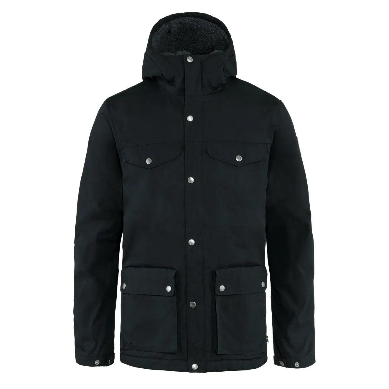 Fleece - lined men jackets for cold - weather commutingFjallraven Greenland Winter Jacket Black Fleece - lined men jackets for cold - weather commutingFjallraven Greenland Winter Jacket Black