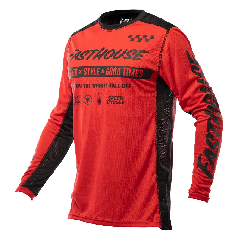 Men's Throwback Rugby Jerseys of Historic Matches and Teams for Rugby History BuffsGrindhouse Domingo Jersey - Red Men's Throwback Rugby Jerseys of Historic Matches and Teams for Rugby History BuffsGrindhouse Domingo Jersey - Red