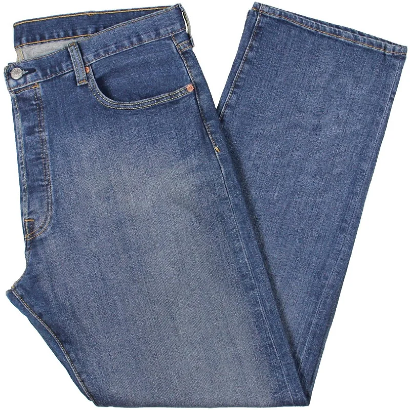 Men's Jeans with a Cargo - Inspired Knee Pocket for Extra StorageLevi Strauss & Co. Mens Stretch Denim Straight Leg Jeans