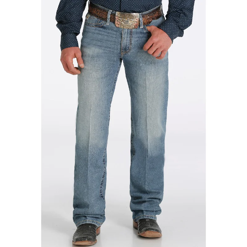 Plus Size Men's Bootcut Jeans with a Belt Loop Upgrade for a Stylish TouchCinch Grant Relaxed Bootcut Light Stonewash Jean Plus Size Men's Bootcut Jeans with a Belt Loop Upgrade for a Stylish TouchCinch Grant Relaxed Bootcut Light Stonewash Jean