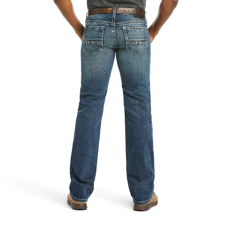 Plus Size Men's Relaxed Fit Jeans with a Tapered Leg for a Laid - Back VibeAriat Men's M7 Rocker Coltrane Stackable Jean Plus Size Men's Relaxed Fit Jeans with a Tapered Leg for a Laid - Back VibeAriat Men's M7 Rocker Coltrane Stackable Jean