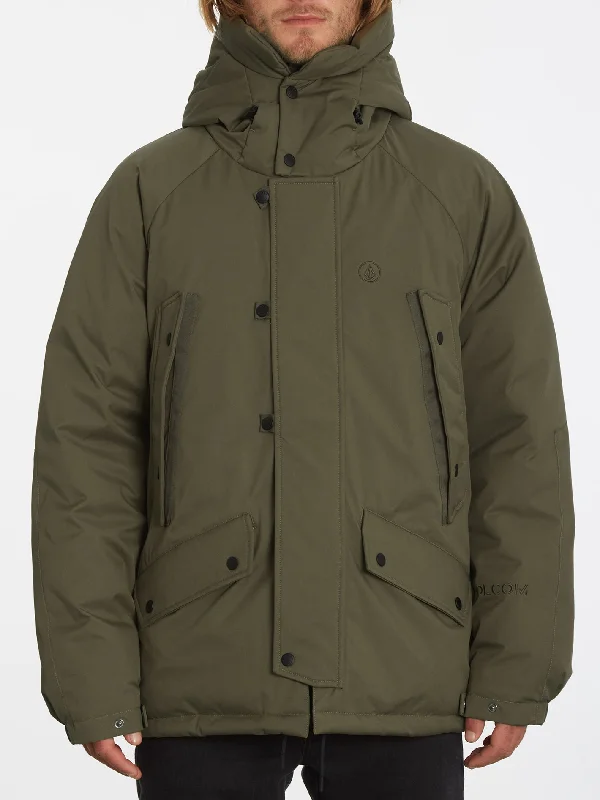 Corduroy men jackets in earthy tones for a rustic charmMadward 5K Jacket - SERVICE GREEN