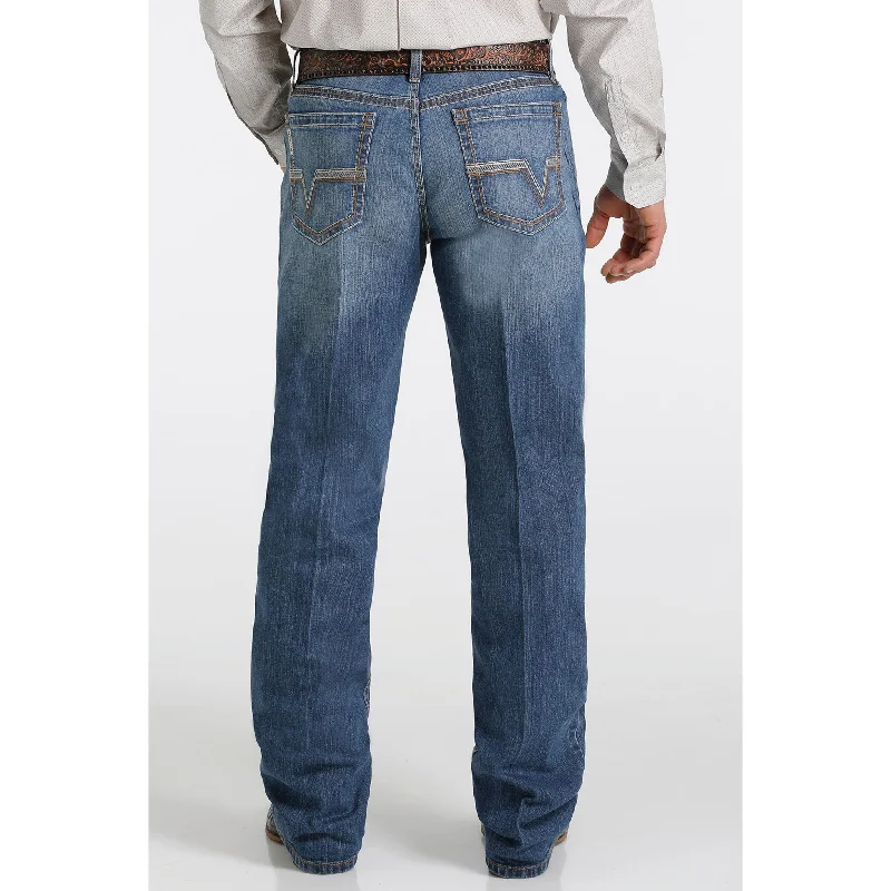 Men's Stretch Jeans with a Moisture - Wicking Lining for Active LifestylesMen's Relaxed Fit Grant-Medium Stonewash Men's Stretch Jeans with a Moisture - Wicking Lining for Active LifestylesMen's Relaxed Fit Grant-Medium Stonewash