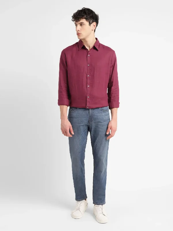 Men's Colored Jeans in Burgundy for a Bold and Fashion - Forward LookMen's 511 Mid Indigo Slim Fit Jeans Men's Colored Jeans in Burgundy for a Bold and Fashion - Forward LookMen's 511 Mid Indigo Slim Fit Jeans